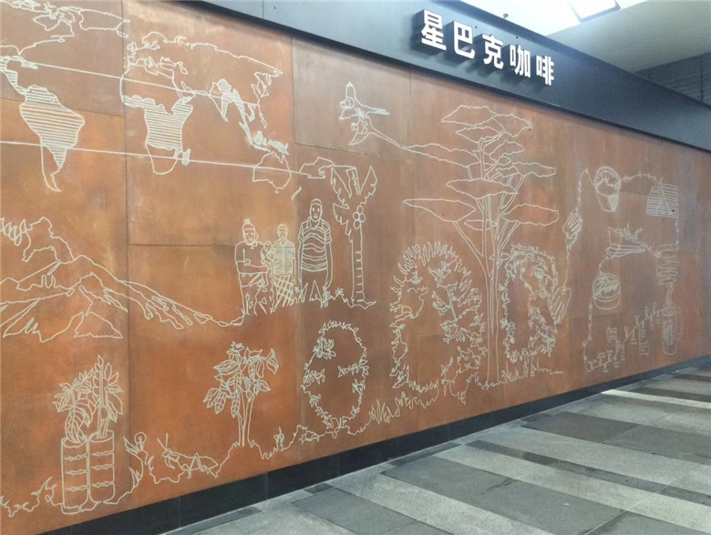 港闸耐候钢幕墙